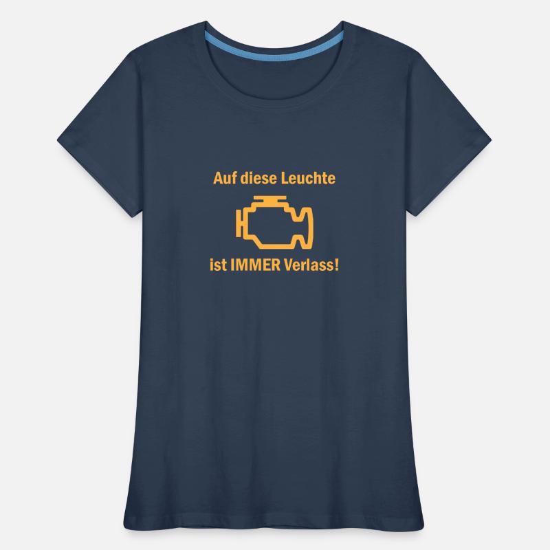 Check engine light Women's Premium Organic T-Shirt