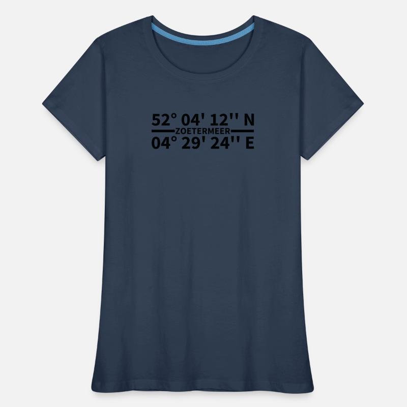 Zoetermeer coordinates Women's Premium Organic T-Shirt