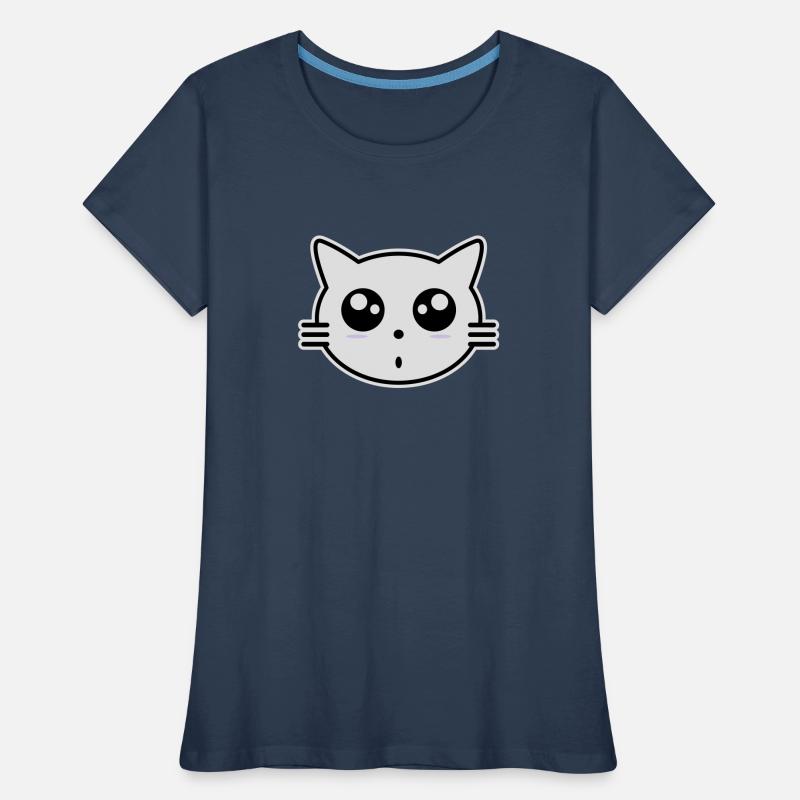 Katze Frauen Premium Bio T-Shirt