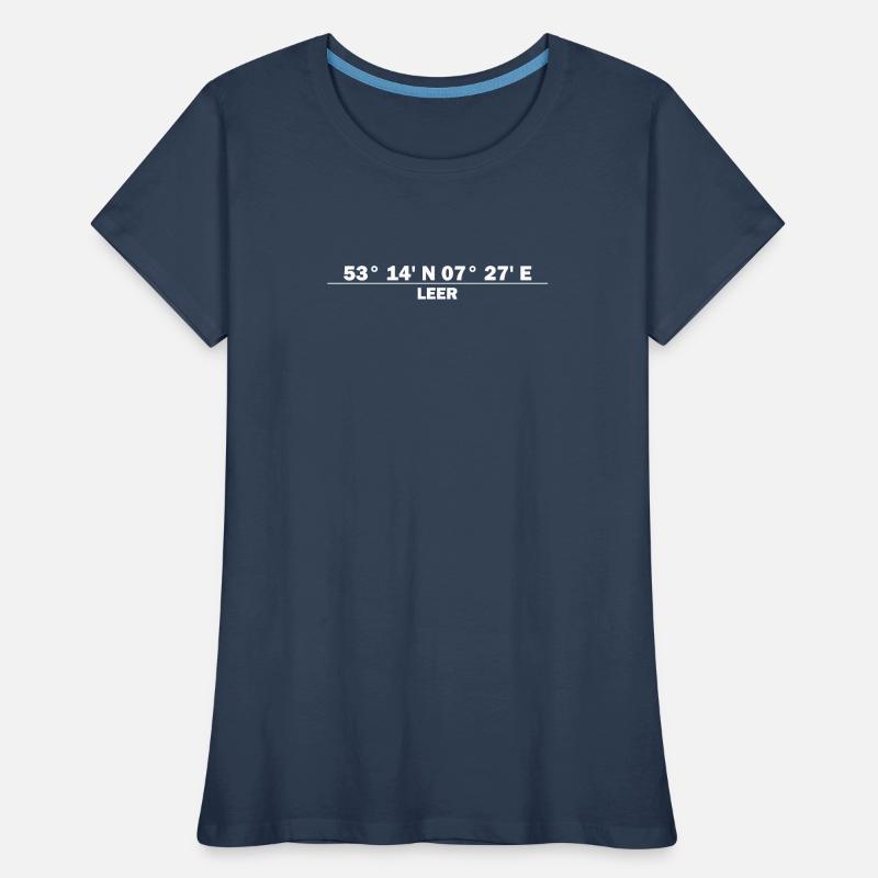 Empty coordinates Women's Premium Organic T-Shirt