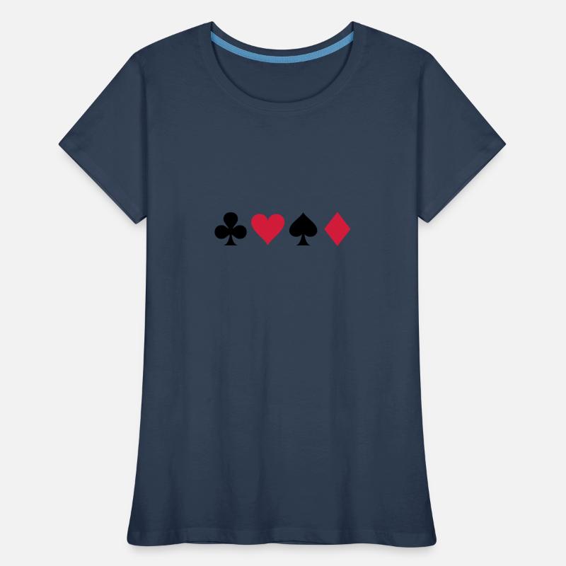 Karten Frauen Premium Bio T-Shirt