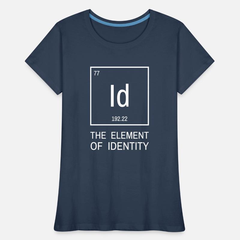 Id : élément de l’identité | Élément identitaire T-shirt bio Premium Femme