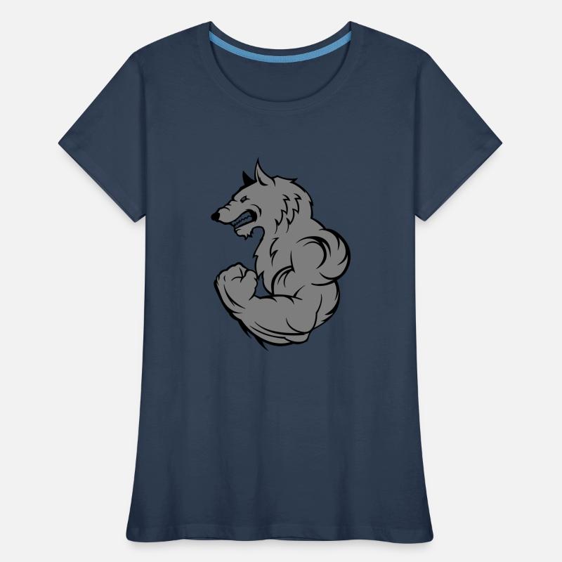 Strong Wolf Women's Premium Organic T-Shirt