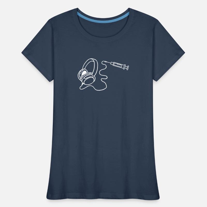 Battre dans l’oreille T-shirt bio Premium Femme