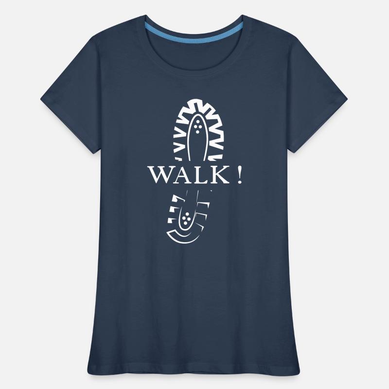 icône de chaussure de course impression de chaussure nature runner icône T-shirt bio Premium Femme