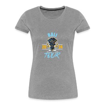 Bali 2024 Skeleton - Women's Premium Organic T-Shirt - navy - Front - Mia (176cm)