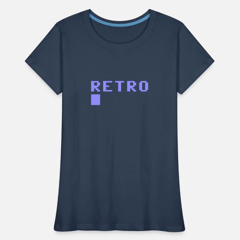 Rétro 8 bits T-shirt bio Premium Femme