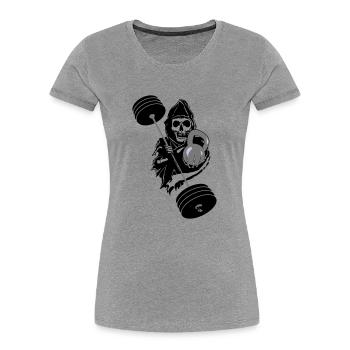 Sons of - T-shirt bio Premium Femme - bleu marine - Devant - Mia (176cm)