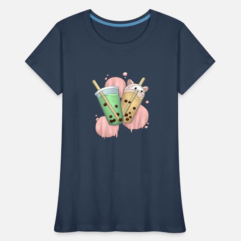Bubble Tea 2 Women's Premium Organic T-Shirt