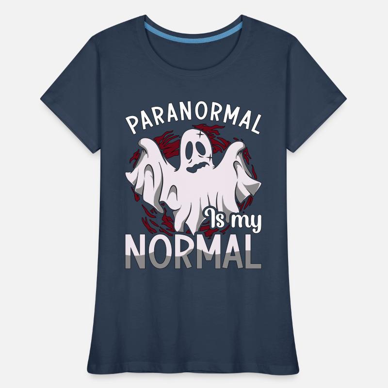 Ghost Hunter Paranormal Ghost Hunt Ghost Gift Women's Premium Organic T-Shirt