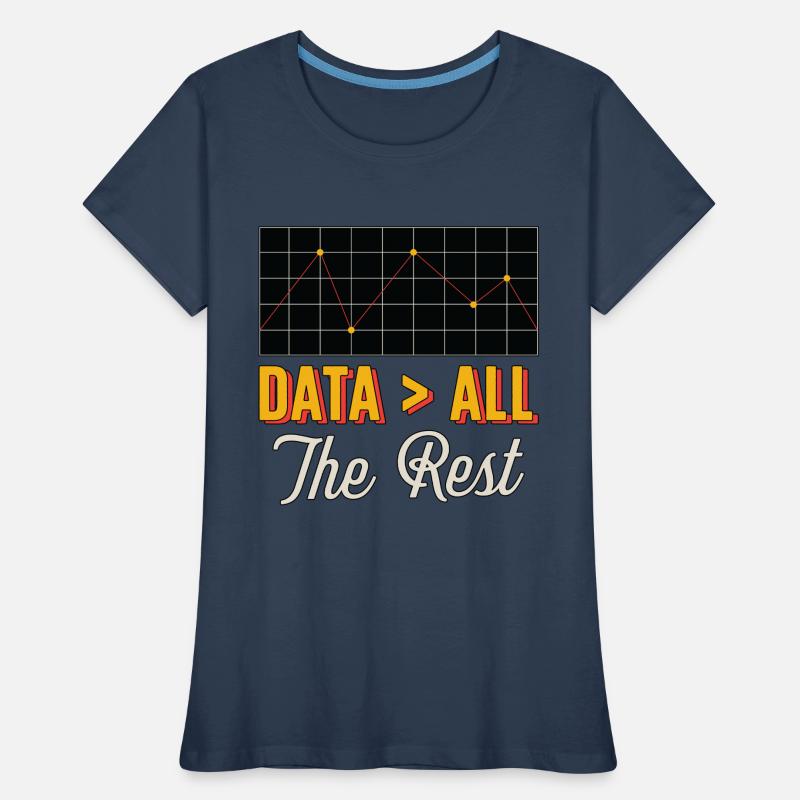 Data Mining Data > All The Rest Machine Learning Frauen Premium Bio T-Shirt