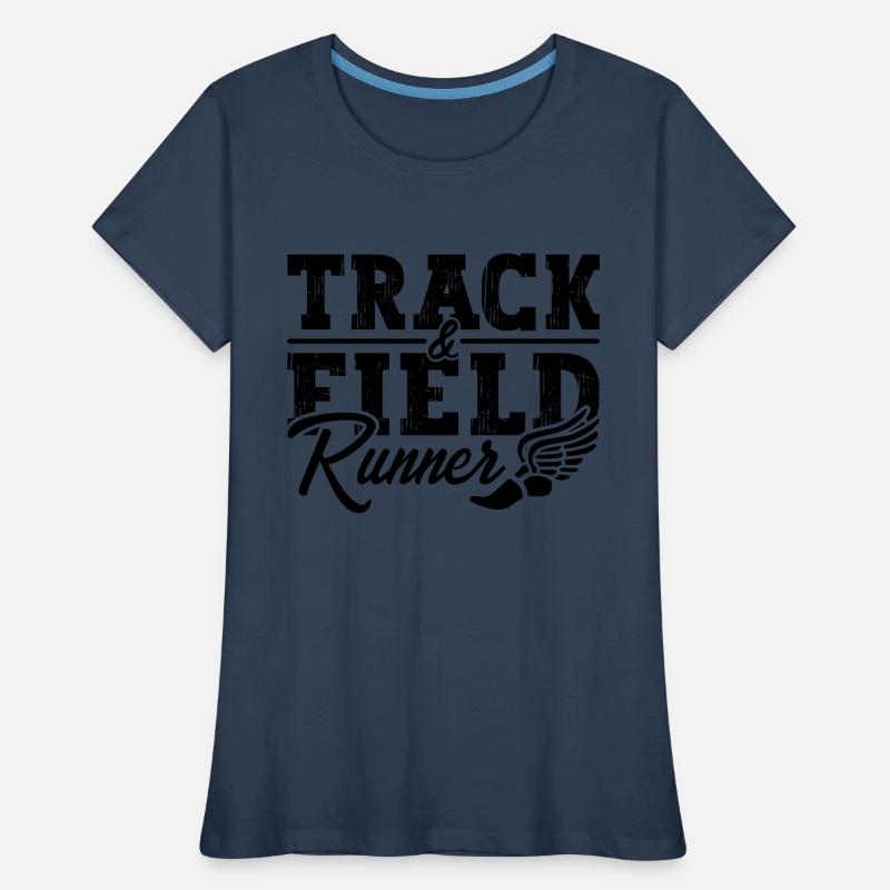 Course d’athlétisme Sprint Sprinter T-shirt bio Premium Femme