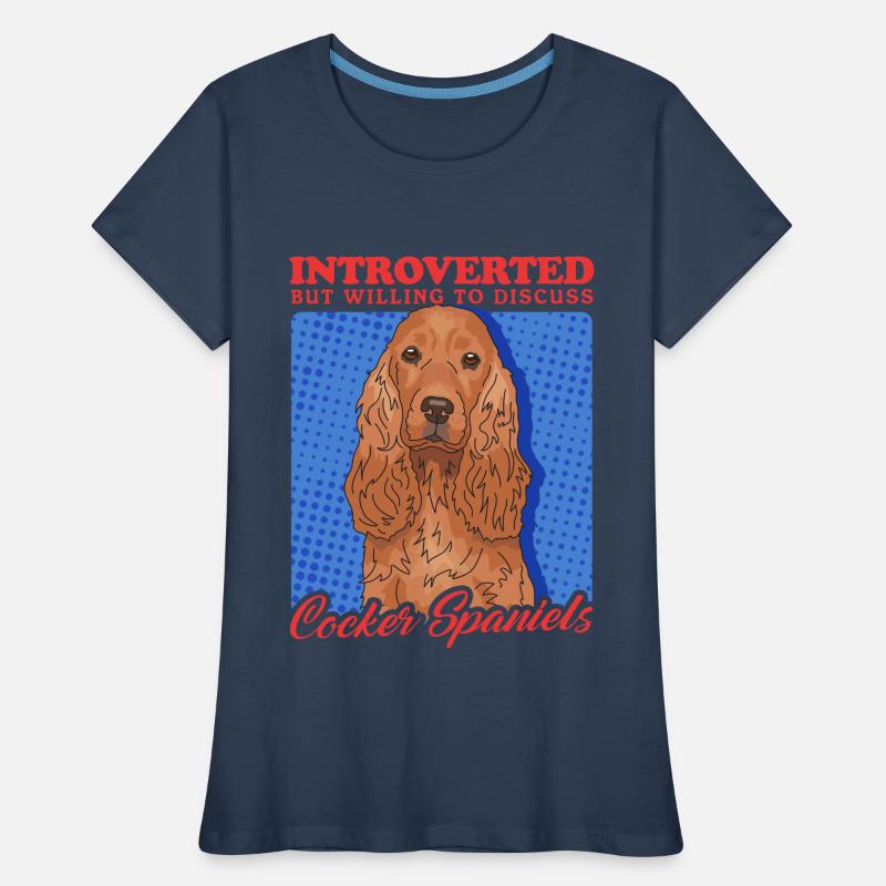 Cocker Spaniel Cocker Spaniel Gift Women's Premium Organic T-Shirt