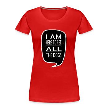 Geek Beagle père heureux idée de présent - T-shirt bio Premium Femme - bleu marine - Devant - Mia (176cm)