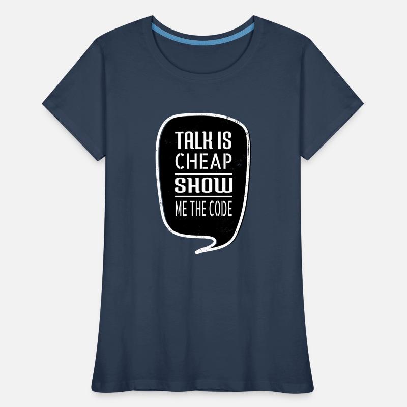 but i do hacking coder geek internet codes gamer Frauen Premium Bio T-Shirt
