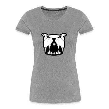 Köter sw - Frauen Premium Bio T-Shirt - Navy - Vorne - Mia (176cm)