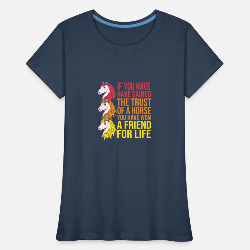 Saut d’obstacles Saut d’obstacles T-shirt bio Premium Femme