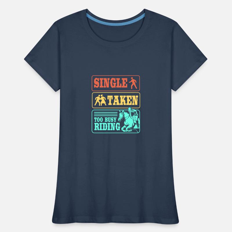 Saut d’obstacles Saut d’obstacles T-shirt bio Premium Femme