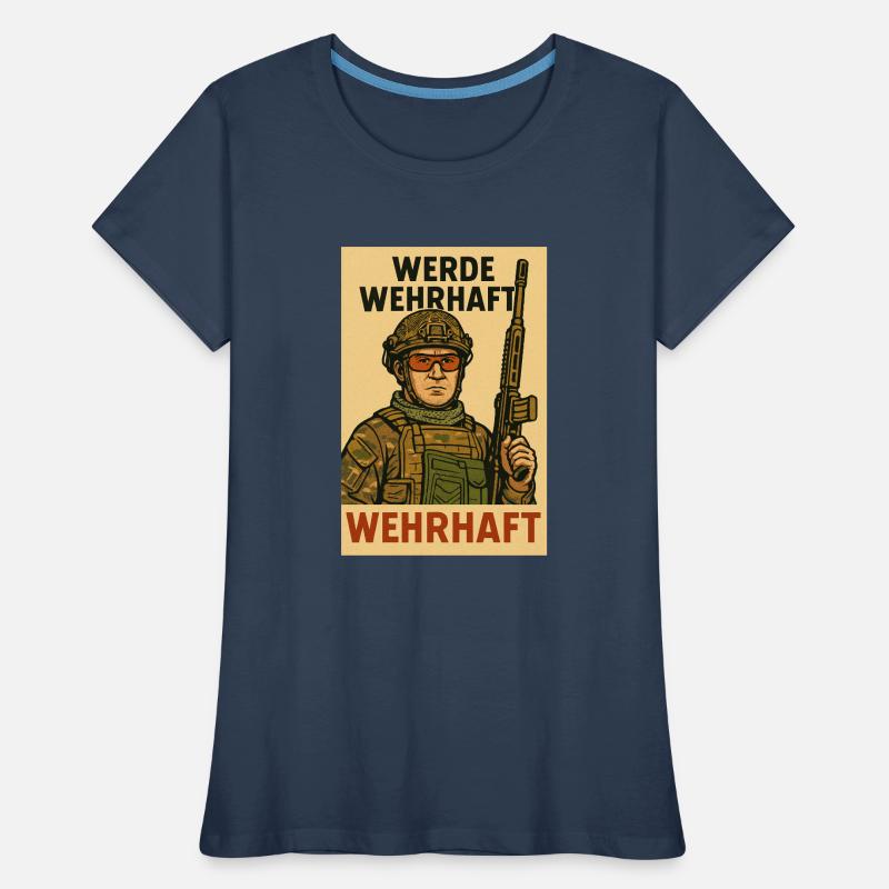 „Er wird dir nicht helfen – er wird dich zerstören Frauen Premium Bio T-Shirt