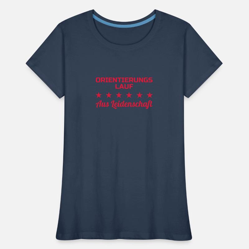 Orienteering / Orienteer / Course d'Orientation T-shirt bio Premium Femme