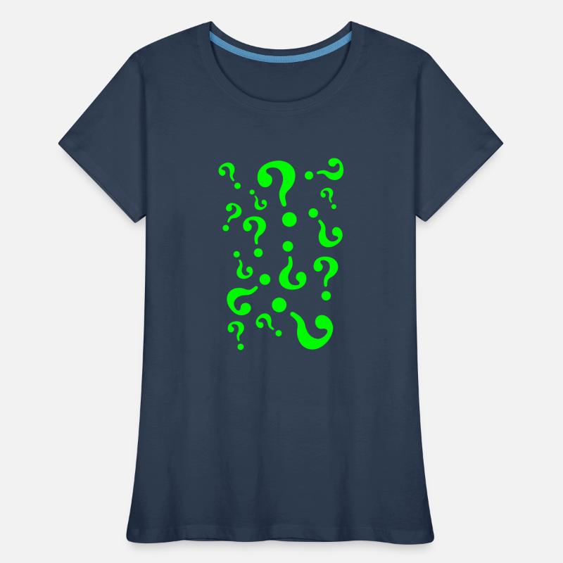points d'interrogation T-shirt bio Premium Femme