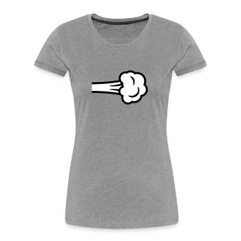 Fart - Frauen Premium Bio T-Shirt - Navy - Vorne - Mia (176cm)