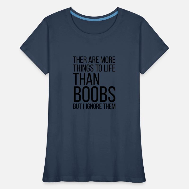 BOOBS Frauen Premium Bio T-Shirt
