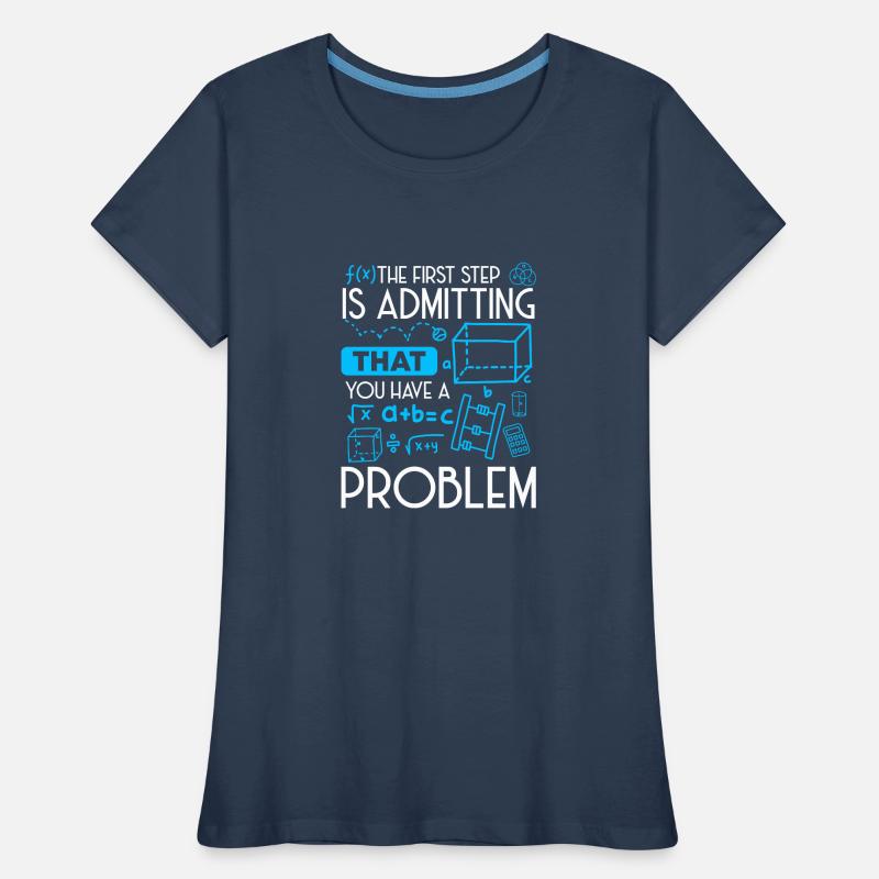 Problem Funny The Lesser Evil Women's Premium Organic T-Shirt