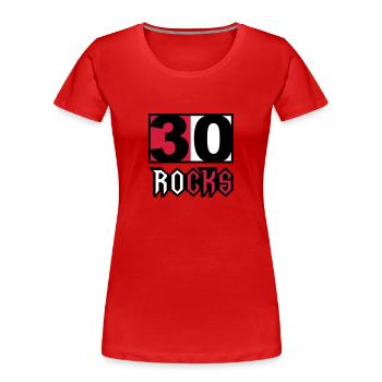 birthday_30 - Women's Premium Organic T-Shirt - navy - Front - Mia (176cm)