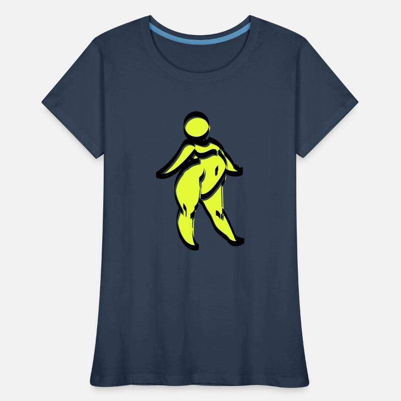 chubby yellow Women's Premium Organic T-Shirt