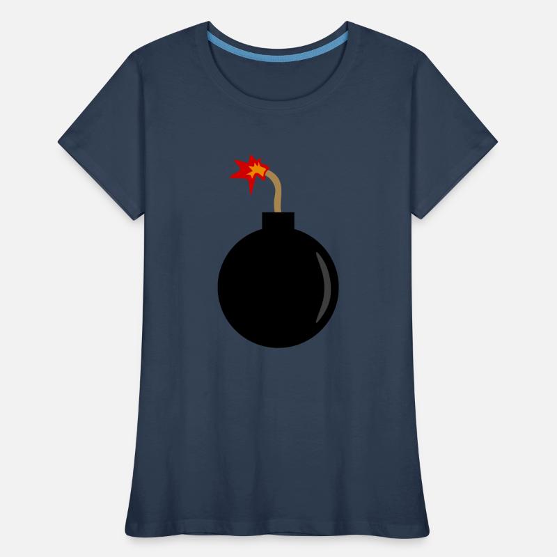 exploding bomb Women's Premium Organic T-Shirt
