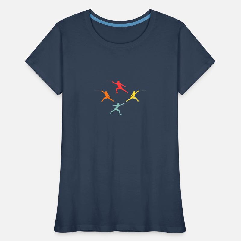 Fechter Evolution Fechten Frauen Premium Bio T-Shirt