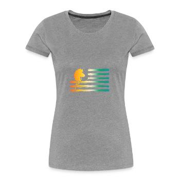 Steckenpferd Hobby Horsing - Frauen Premium Bio T-Shirt - Navy - Vorne - Mia (176cm)