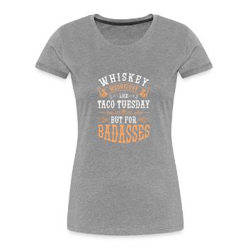 Schnaps Barkeeper Genuss Rausch - Frauen Premium Bio T-Shirt - Navy - Vorne - Mia (176cm)