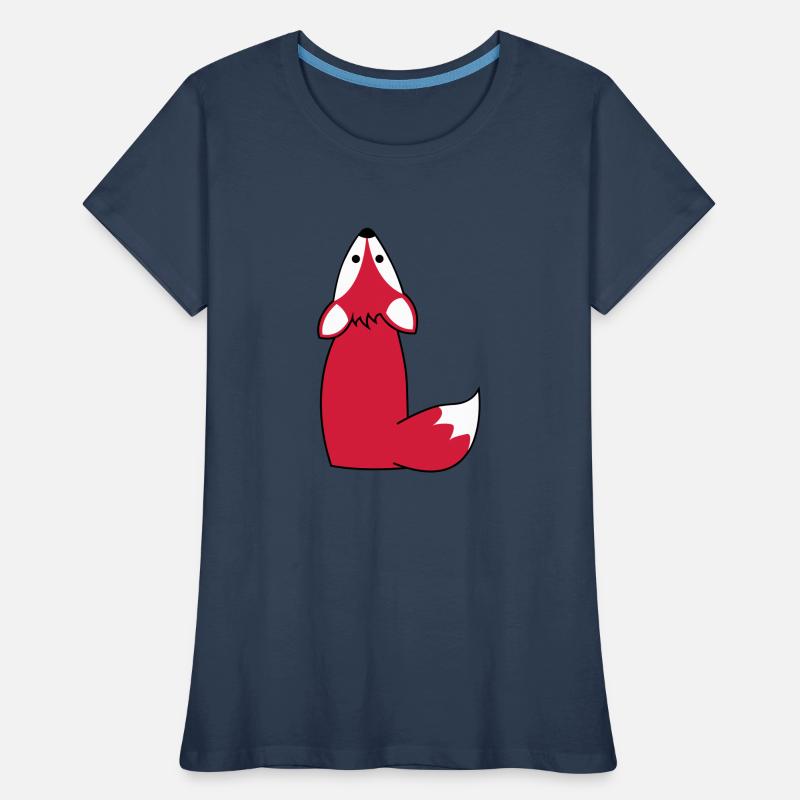 fuchs Frauen Premium Bio T-Shirt