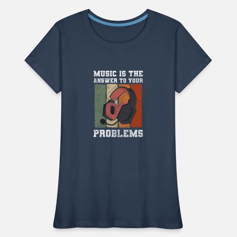 Problem Solution Satire Doesn't matter Women's Premium Organic T-Shirt