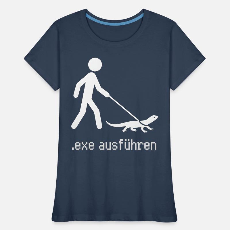 EXE Run Admin Computer Scientist Programmer Women's Premium Organic T-Shirt