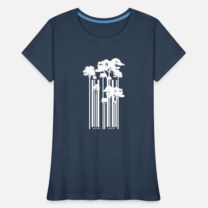 barcode Women's Premium Organic T-Shirt