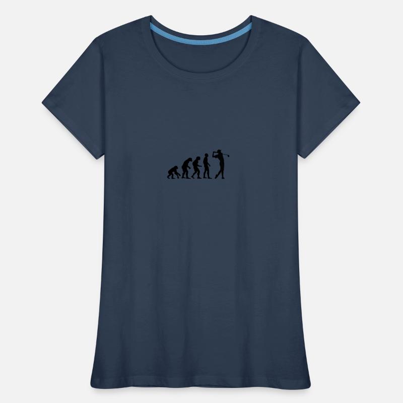 Evolution Golf Frauen Premium Bio T-Shirt