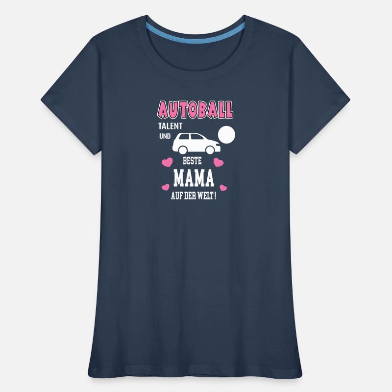 Autoball Beste Mama Mutter Muttertag Geburtstag Frauen Premium Bio T-Shirt
