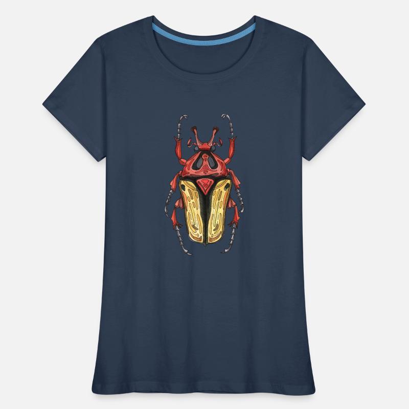 Big Beetle Stag - cerf géant T-shirt bio Premium Femme