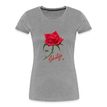 Sagittarius Rose Protector Zodiac Sign Sagittarius - Women's Premium Organic T-Shirt - navy - Front - Mia (176cm)