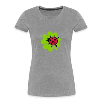 Ladybug - Women's Premium Organic T-Shirt - navy - Front - Mia (176cm)