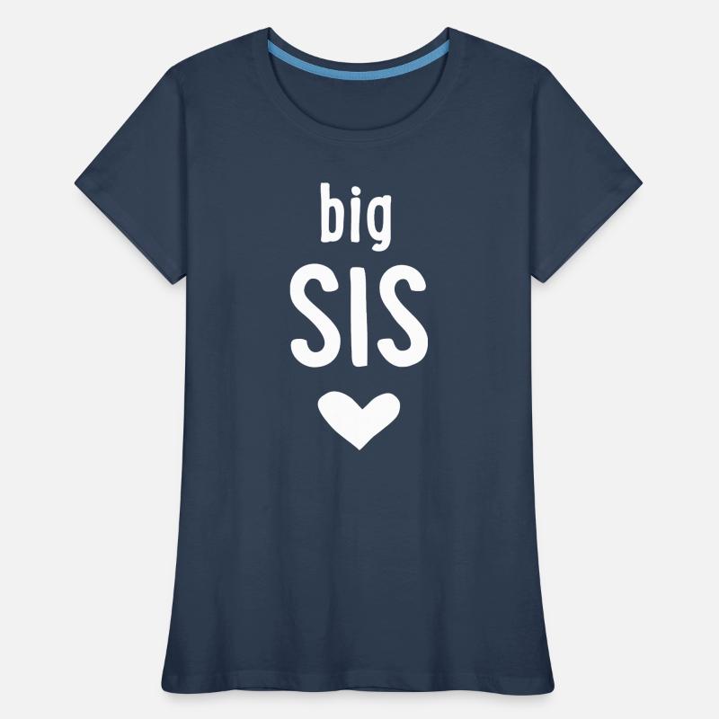 Big Sis Frauen Premium Bio T-Shirt