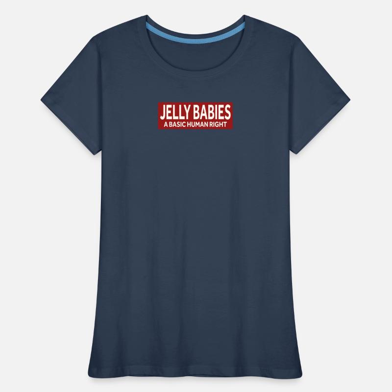 JELLY BABIES - A BASIC HUMAN RIGHT Frauen Premium Bio T-Shirt