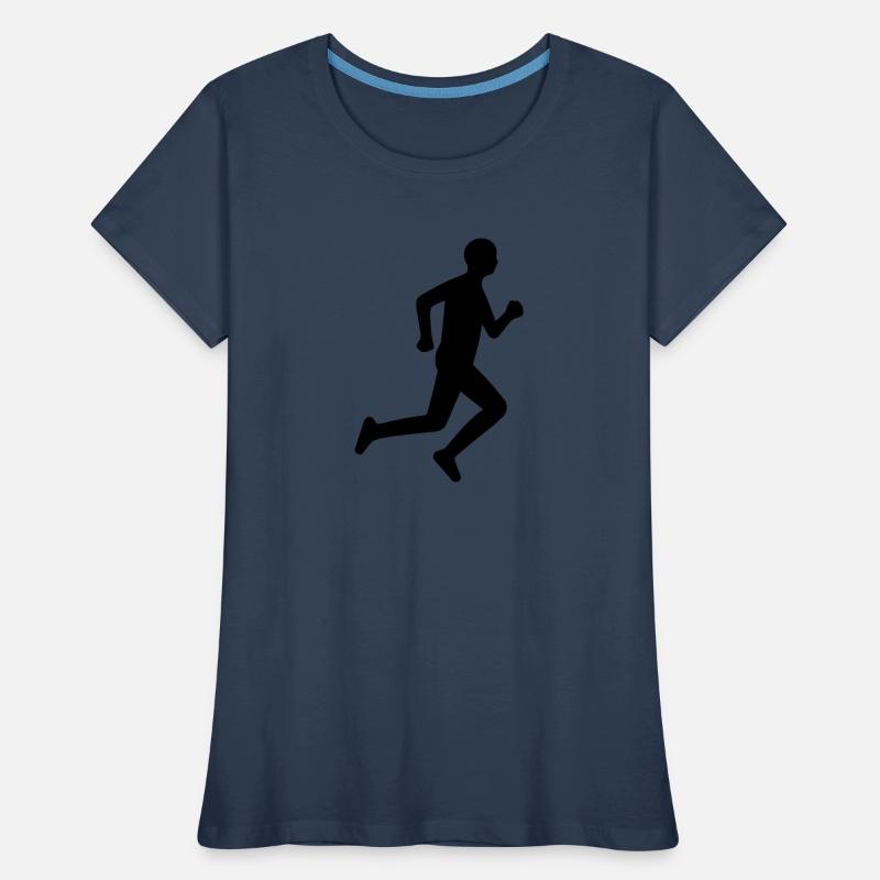 Coureur T-shirt bio Premium Femme