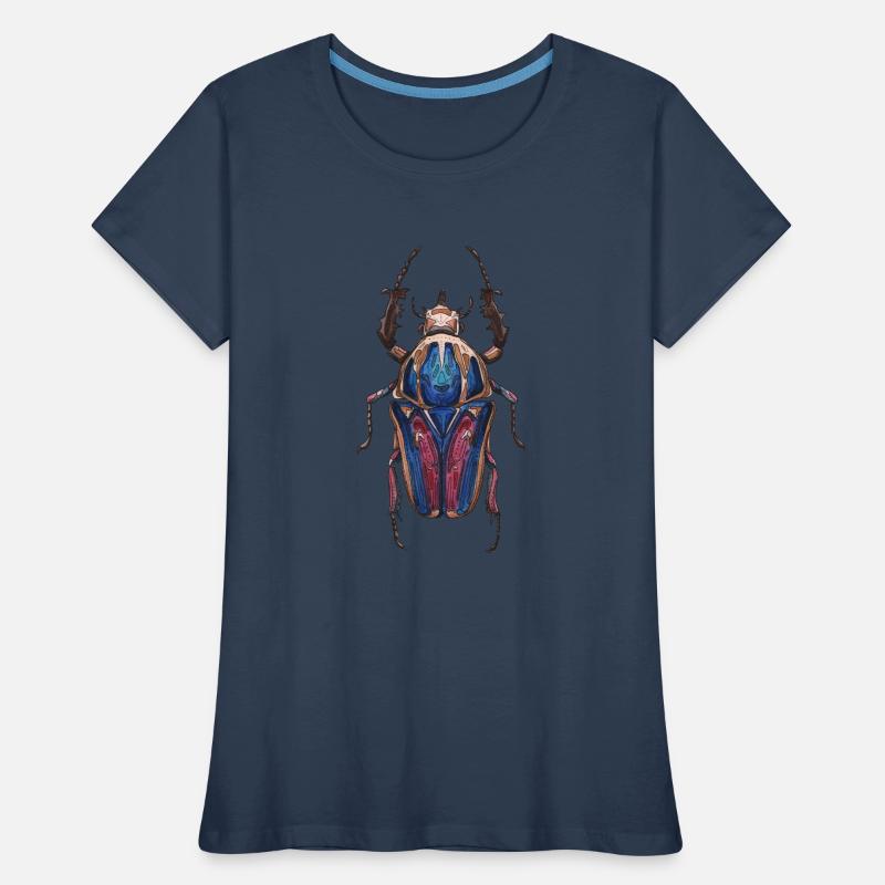 Big Beetle Stag - cerf géant T-shirt bio Premium Femme