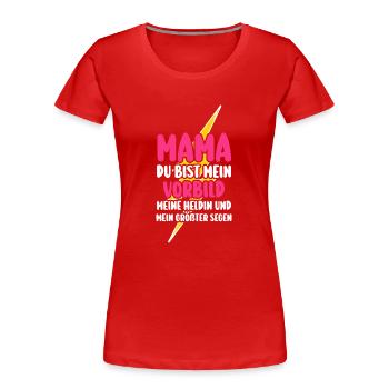 Mom Mother's Day Mom - Women's Premium Organic T-Shirt - navy - Front - Mia (176cm)