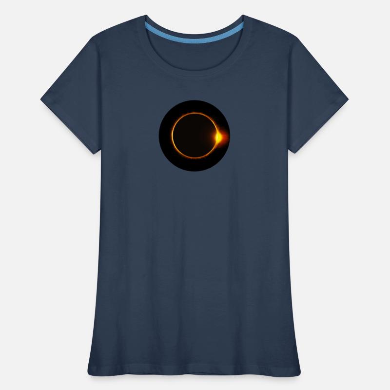 Solar eclipse Women's Premium Organic T-Shirt