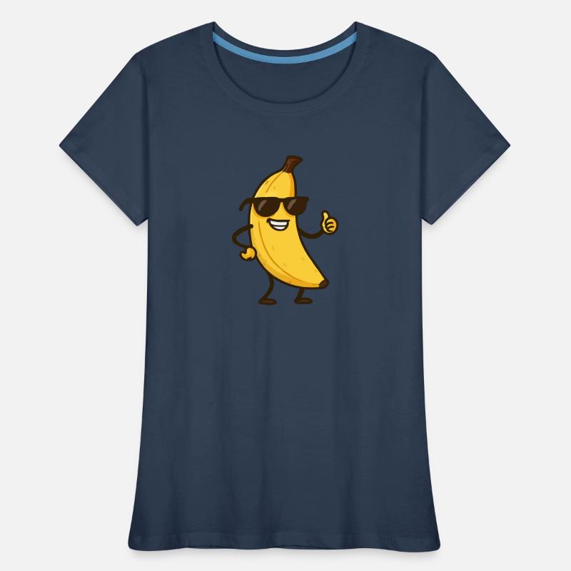 Banana Comic Women's Premium Organic T-Shirt